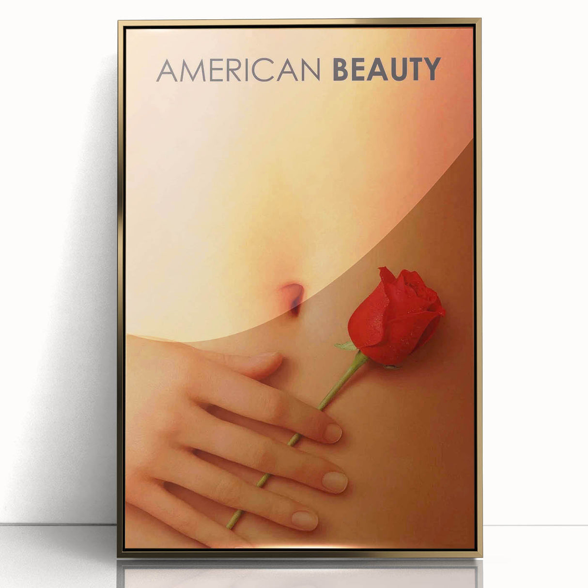 1990s Vintage Movie Poster – American Beauty Classic 90s Film Art
