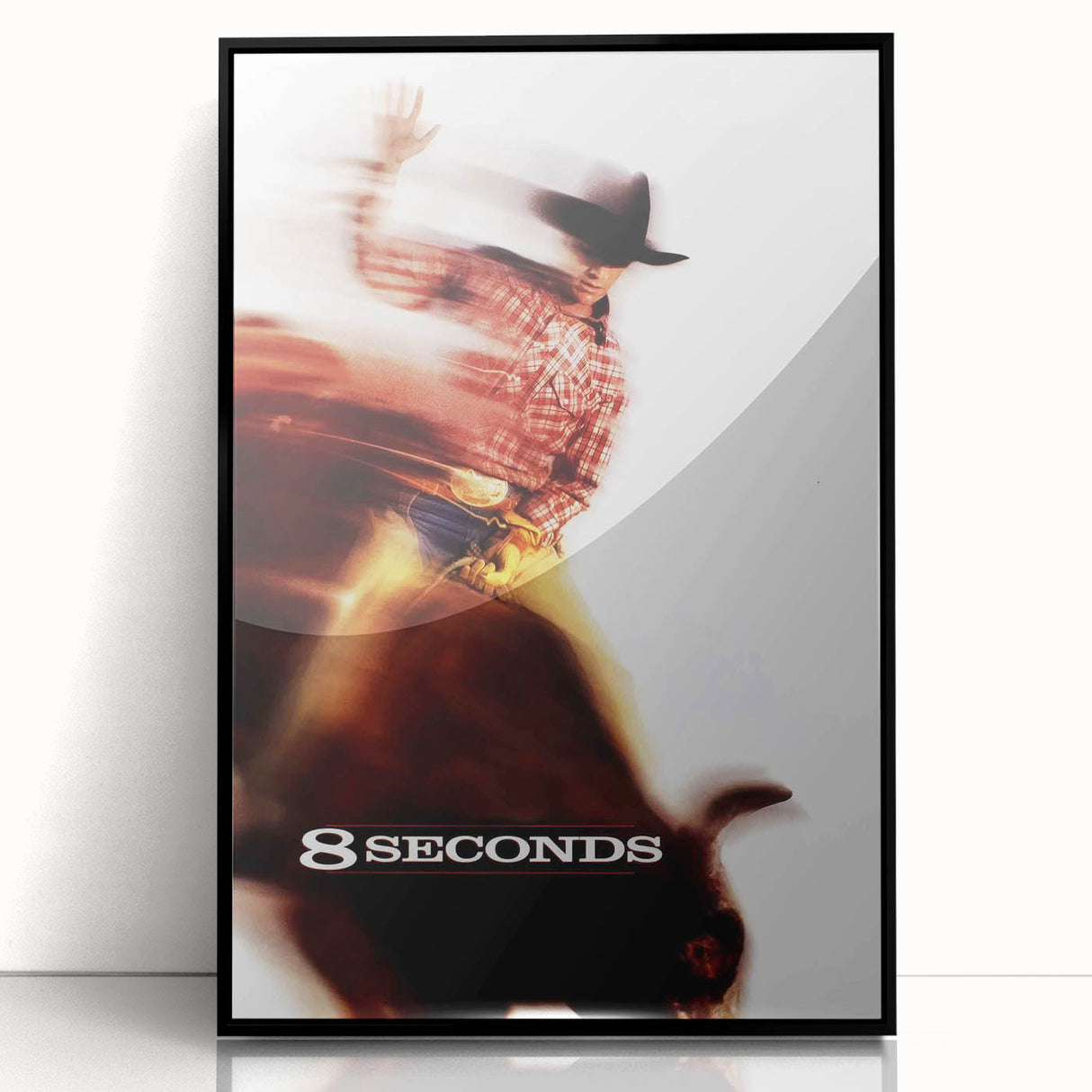 1990s Vintage Movie Poster - Classic 90s Film Art - 8 Seconds Print