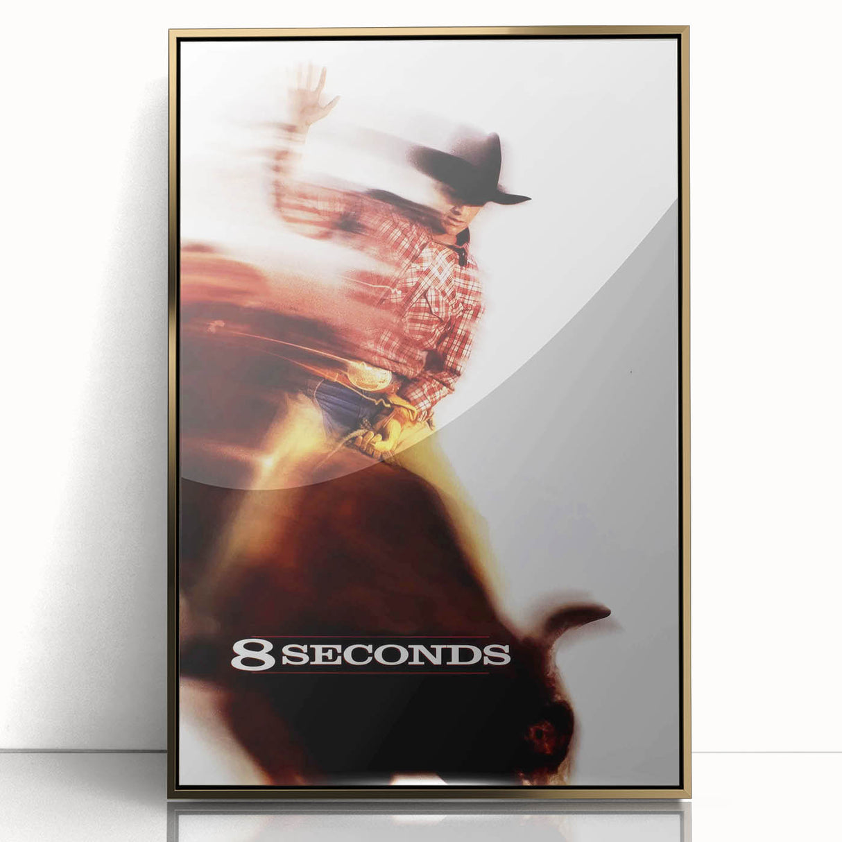 1990s Vintage Movie Poster - Classic 90s Film Art - 8 Seconds Print