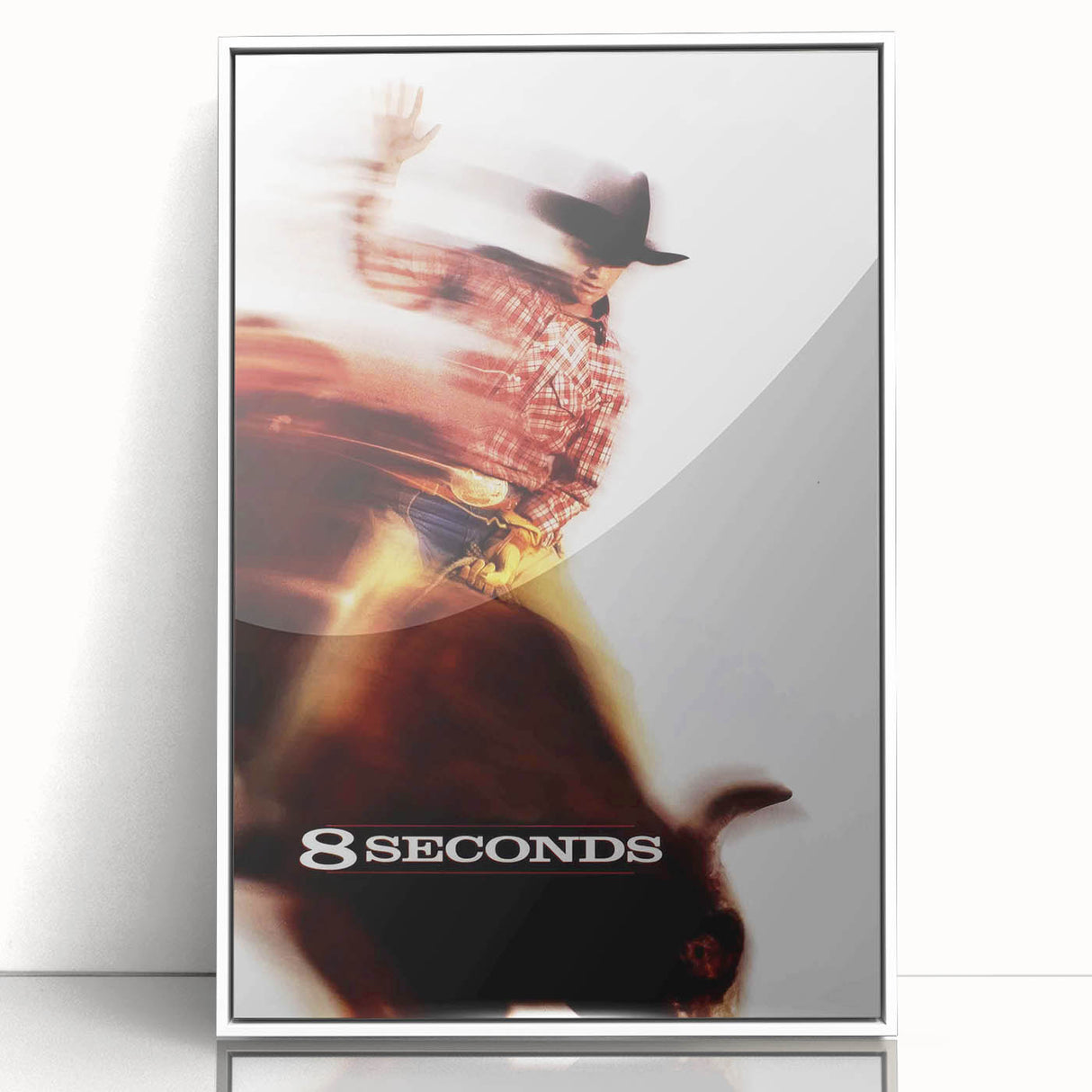 1990s Vintage Movie Poster - Classic 90s Film Art - 8 Seconds Print
