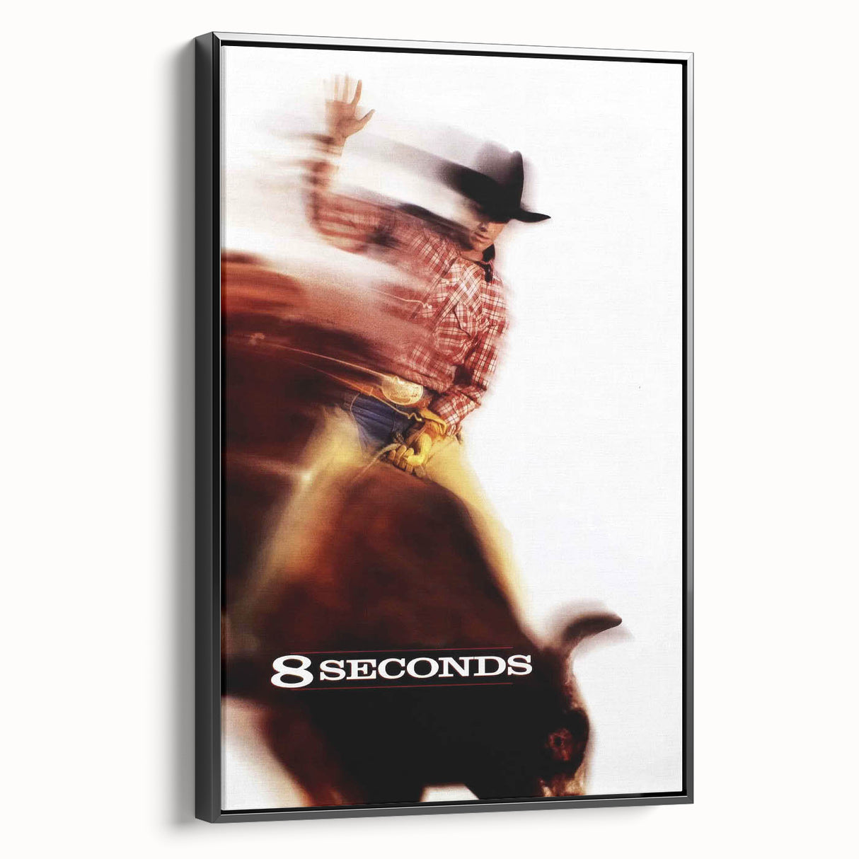 1990s Vintage Movie Poster - Classic 90s Film Art - 8 Seconds Print