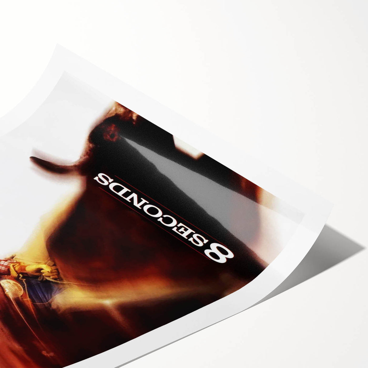 1990s Vintage Movie Poster - Classic 90s Film Art - 8 Seconds Print