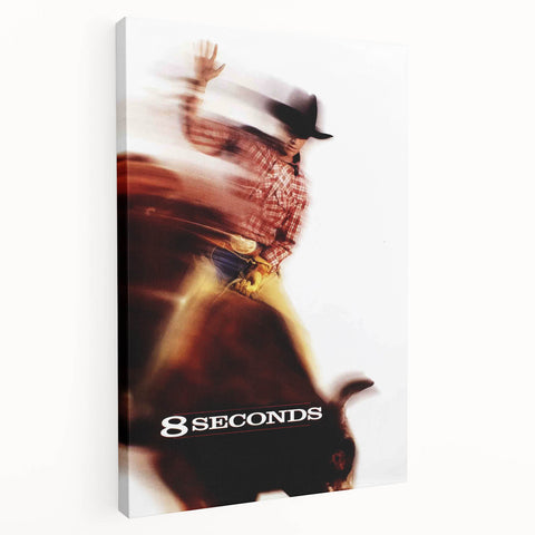 1990s Vintage Movie Poster - Classic 90s Film Art - 8 Seconds Print