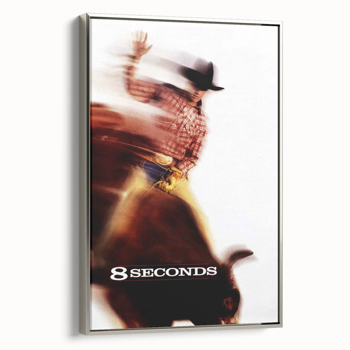 1990s Vintage Movie Poster - Classic 90s Film Art - 8 Seconds Print