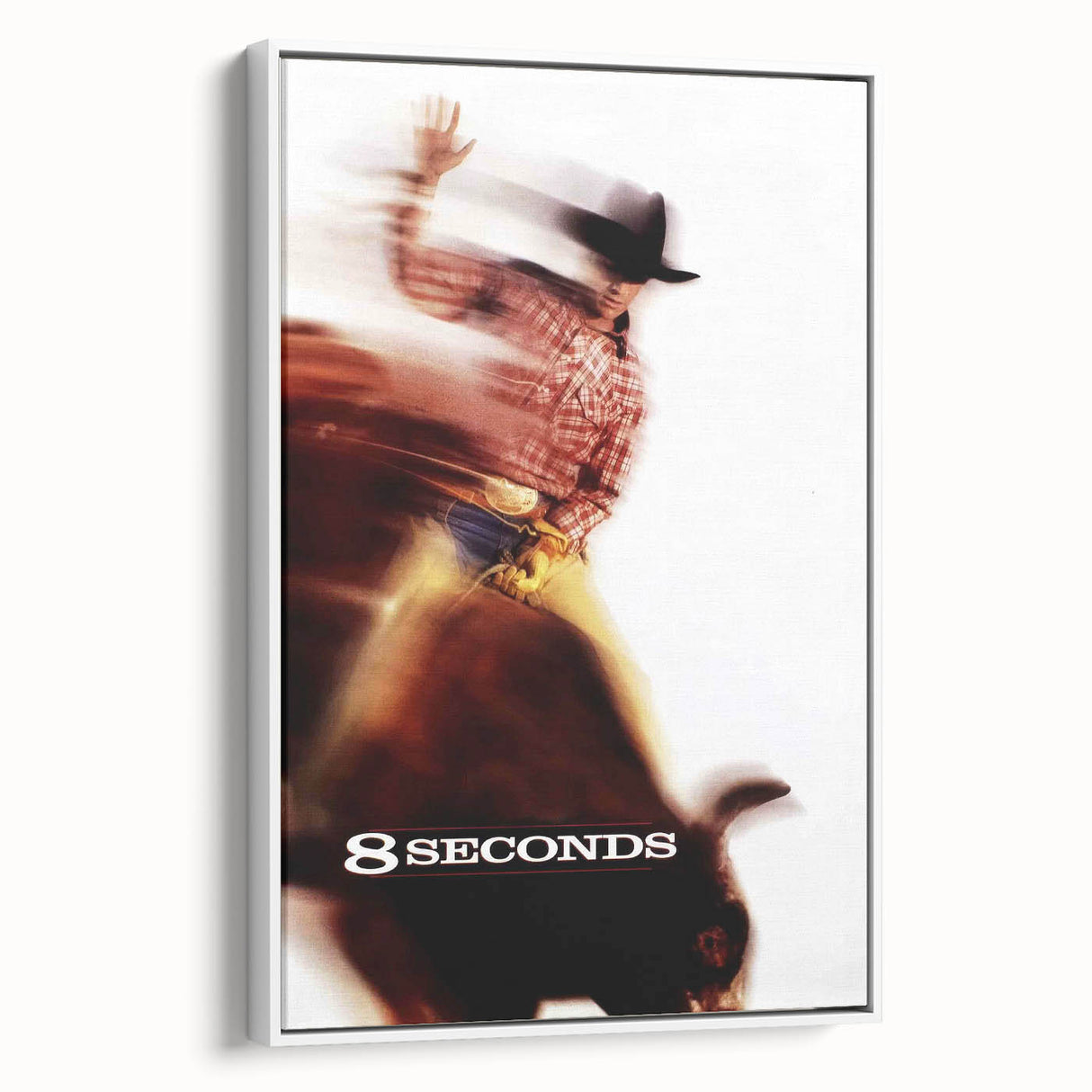 1990s Vintage Movie Poster - Classic 90s Film Art - 8 Seconds Print