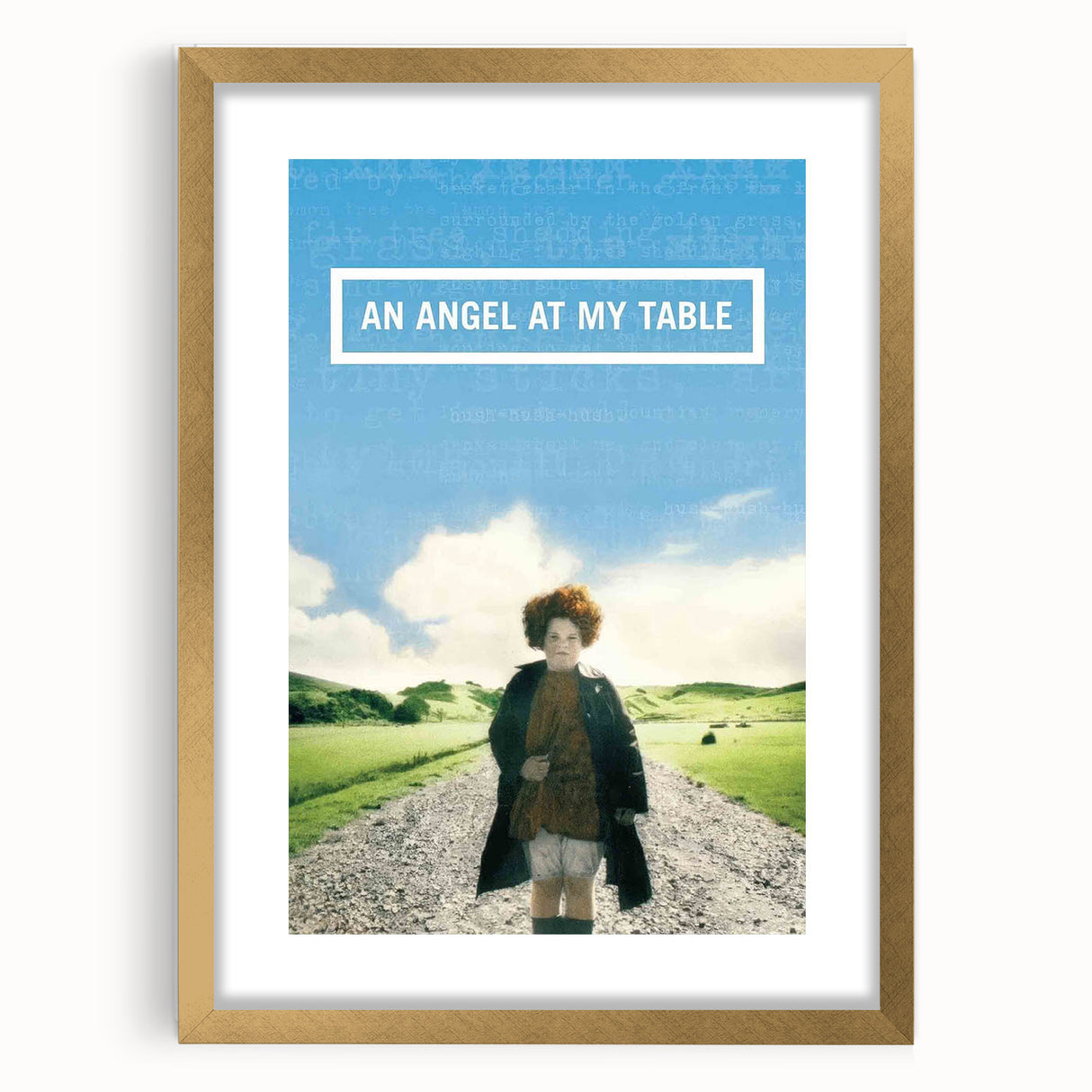 1990s Vintage Movie Poster – An Angel at My Table Retro Film Art