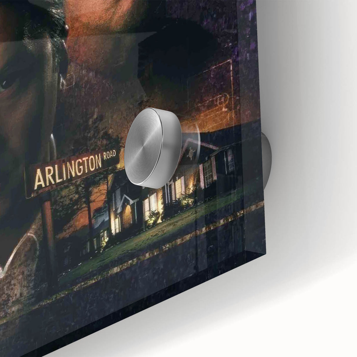 1990s Vintage Movie Poster – Arlington Road Classic 90s Film Art