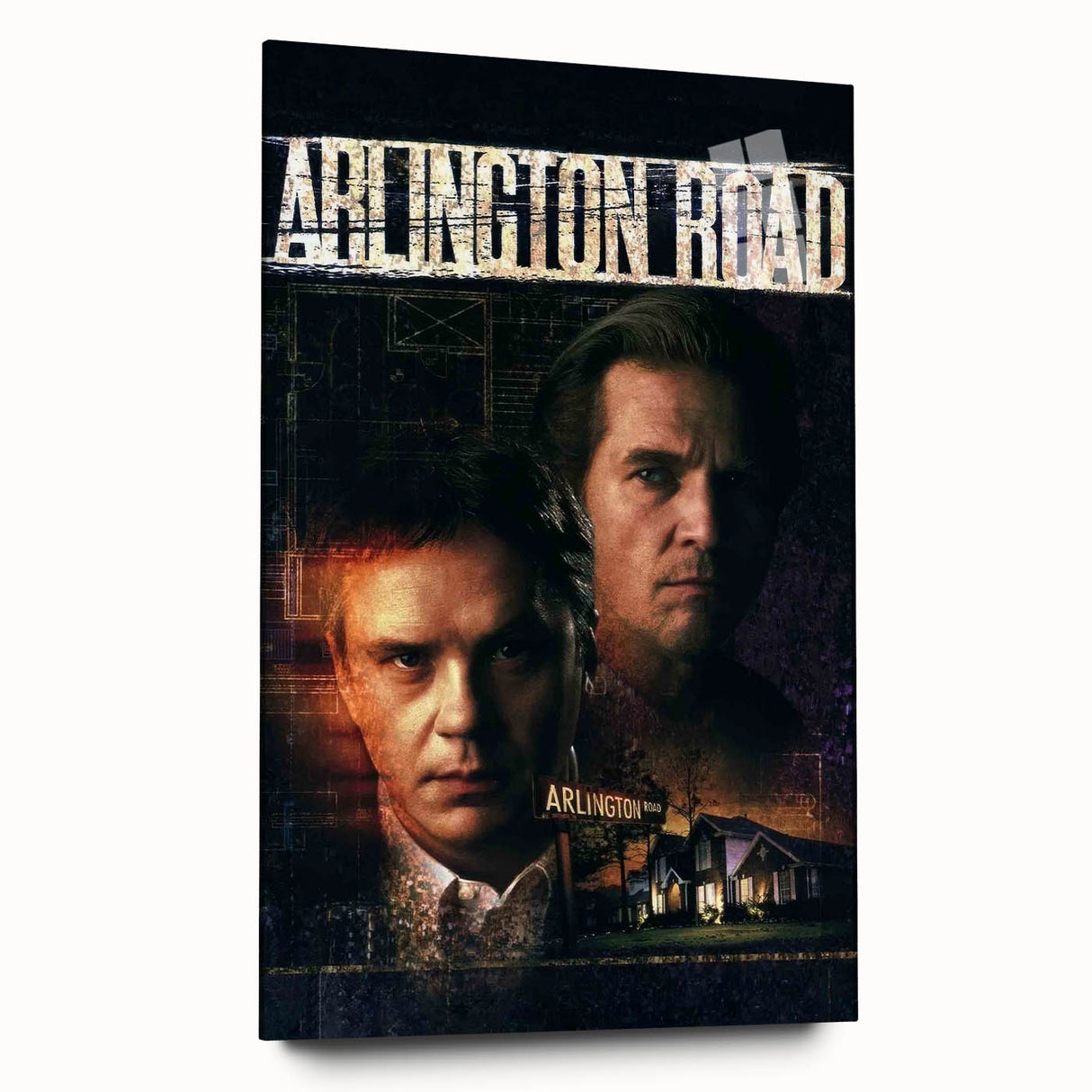 1990s Vintage Movie Poster – Arlington Road Classic 90s Film Art