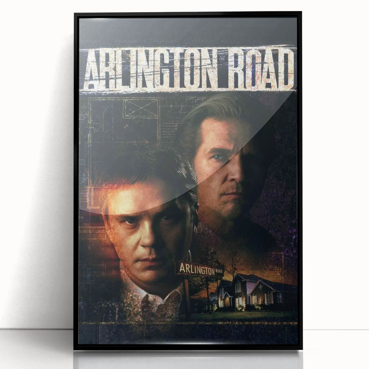 1990s Vintage Movie Poster – Arlington Road Classic 90s Film Art
