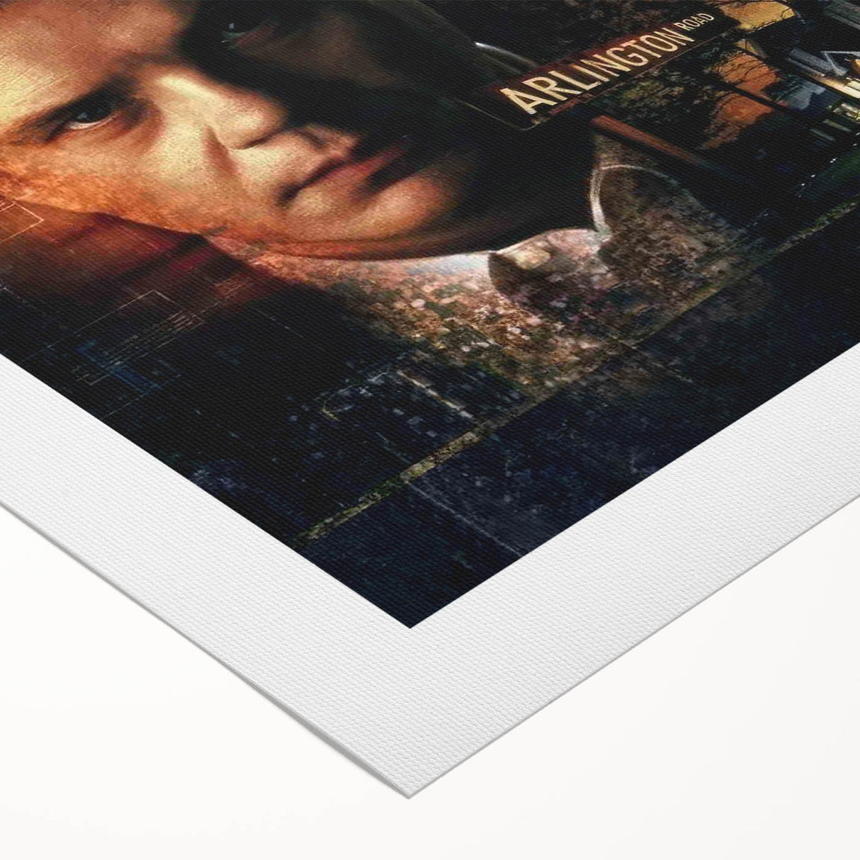 1990s Vintage Movie Poster – Arlington Road Classic 90s Film Art