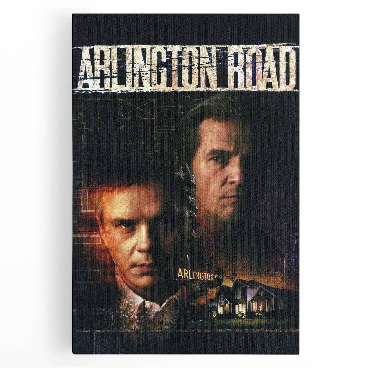 1990s Vintage Movie Poster – Arlington Road Classic 90s Film Art