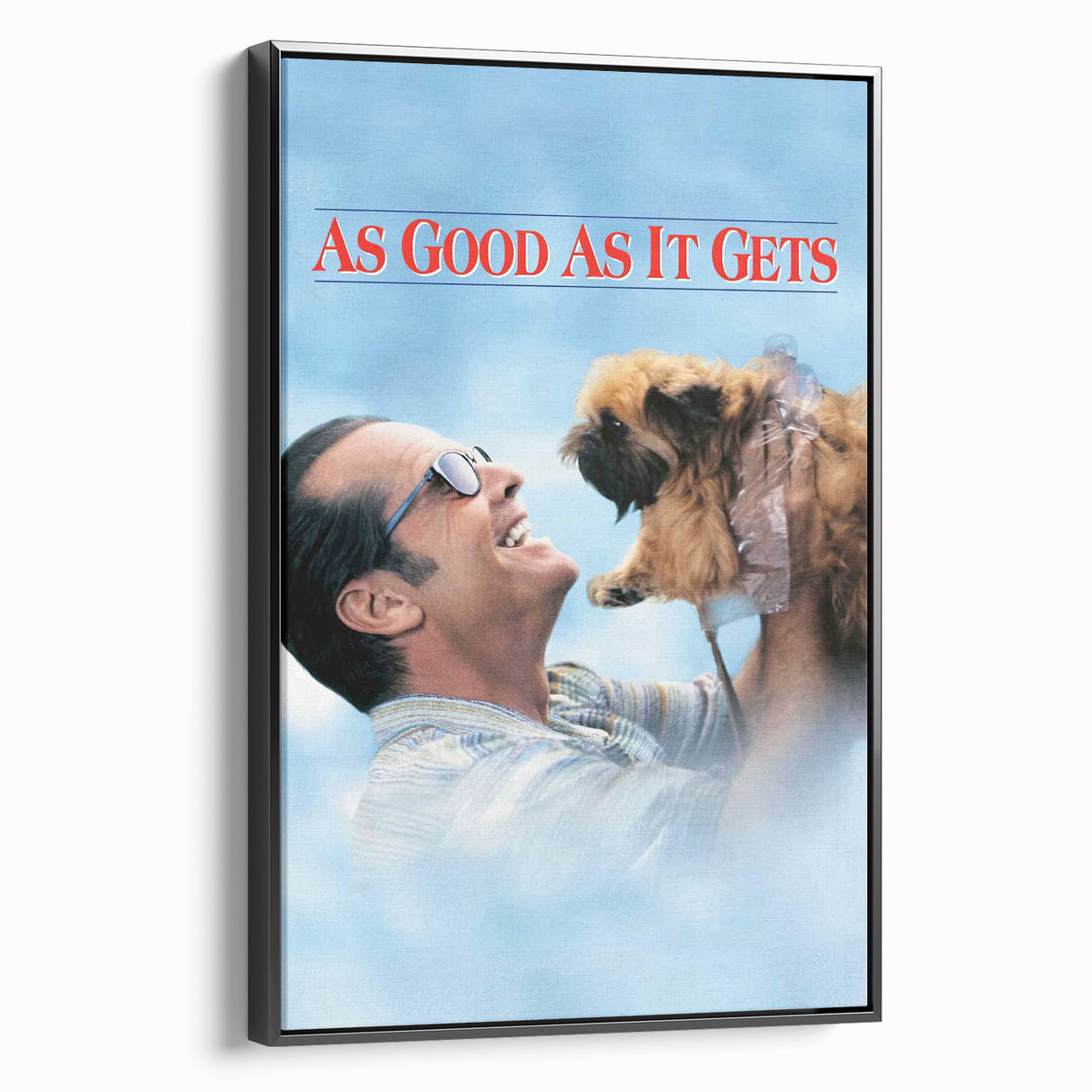 1990s Vintage Movie Poster – As Good As It Gets Retro Film Art