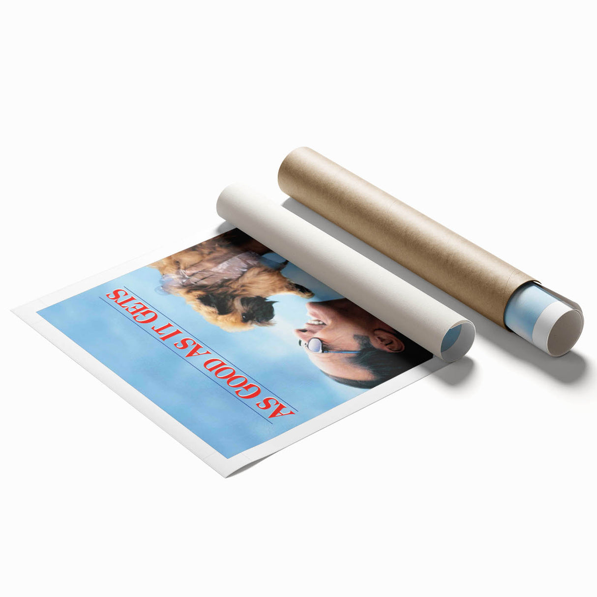 1990s Vintage Movie Poster – As Good As It Gets Retro Film Art