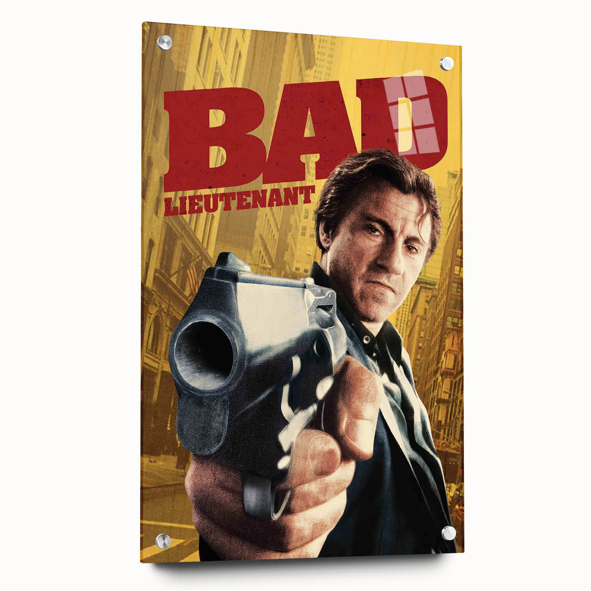 1990s Vintage Movie Poster – Bad Lieutenant Classic Crime Film Art