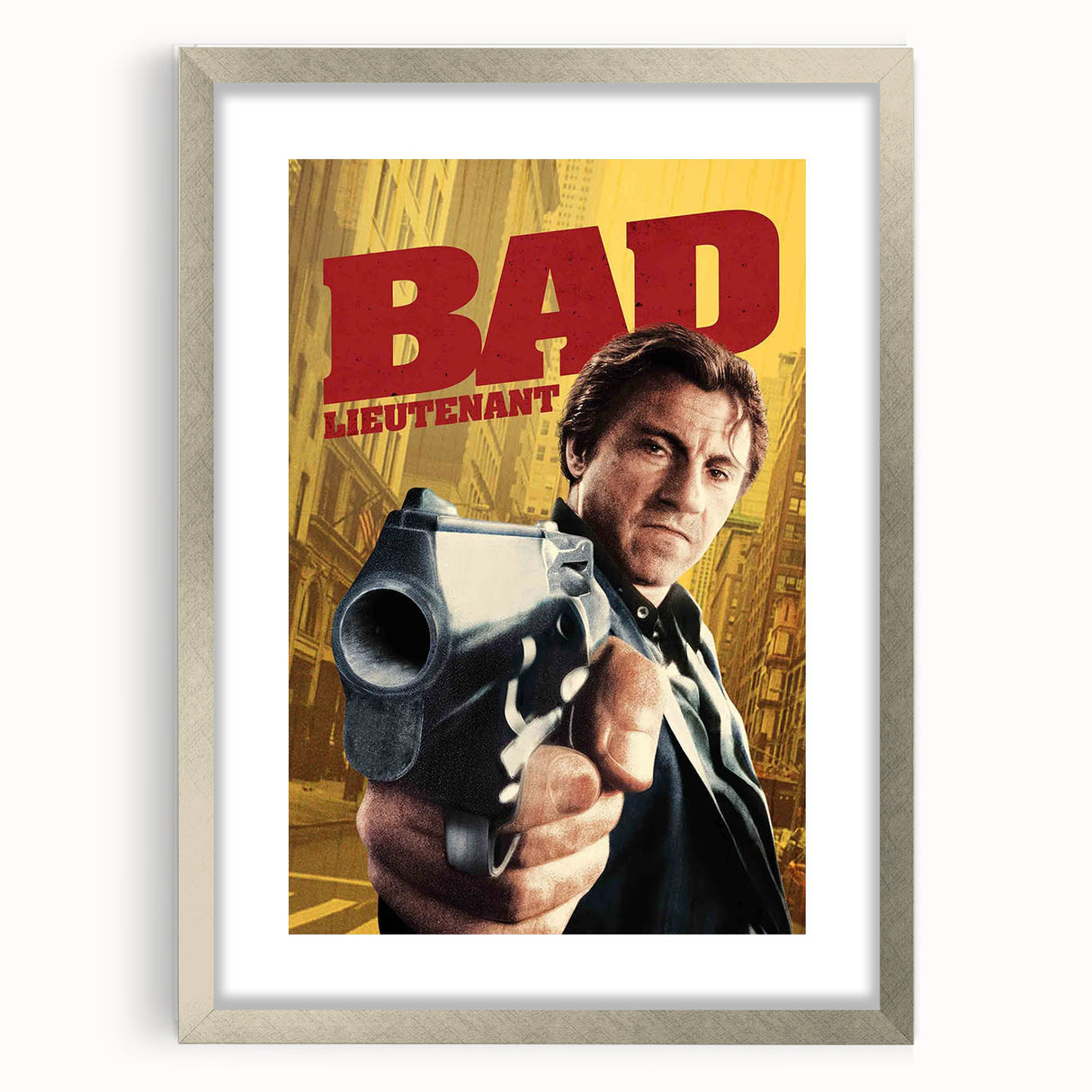 1990s Vintage Movie Poster – Bad Lieutenant Classic Crime Film Art