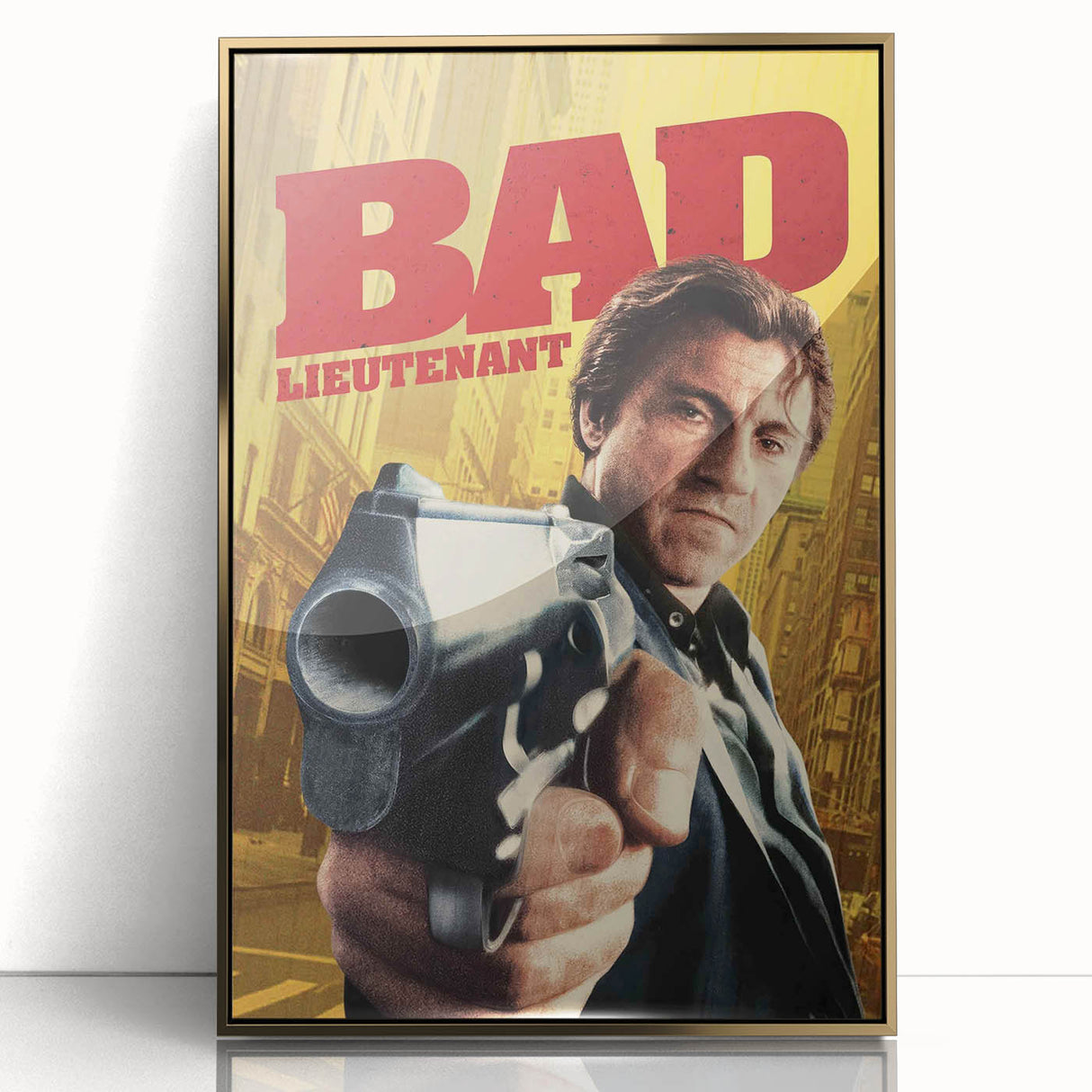1990s Vintage Movie Poster – Bad Lieutenant Classic Crime Film Art