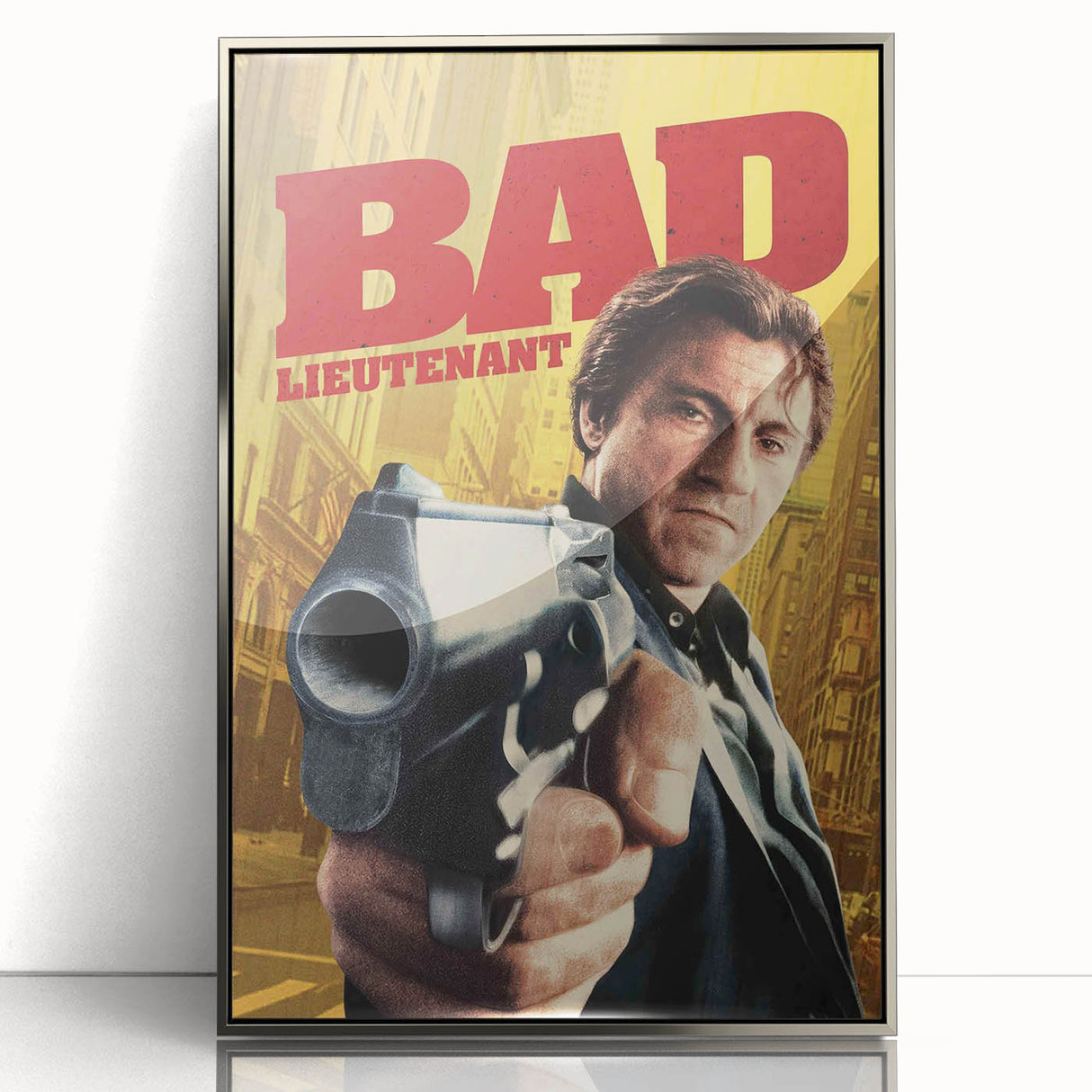 1990s Vintage Movie Poster – Bad Lieutenant Classic Crime Film Art