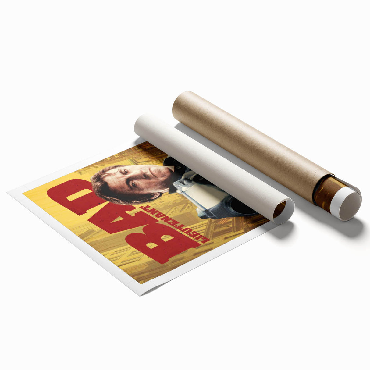 1990s Vintage Movie Poster – Bad Lieutenant Classic Crime Film Art