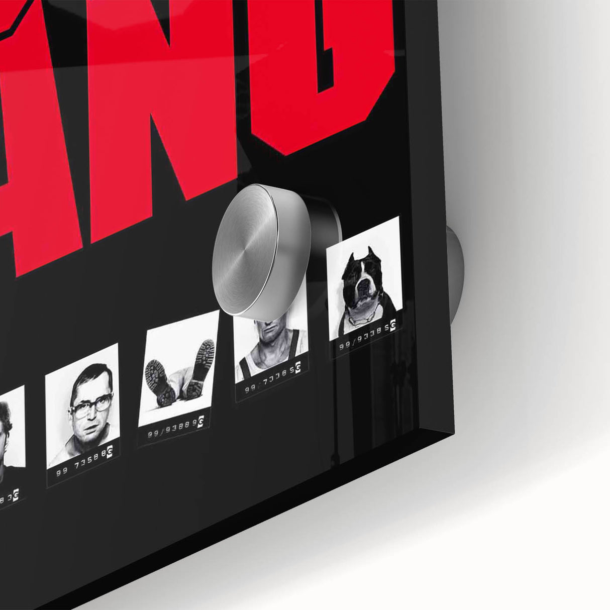 1990s Vintage Movie Poster – Bang Boom Bang Retro Crime Film Art