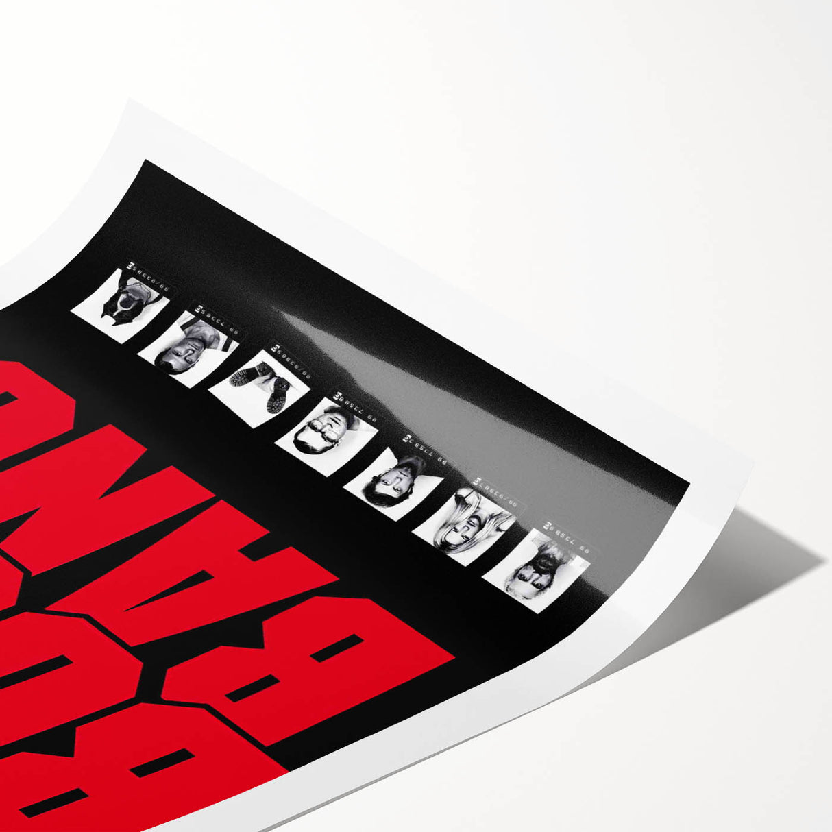 1990s Vintage Movie Poster – Bang Boom Bang Retro Crime Film Art