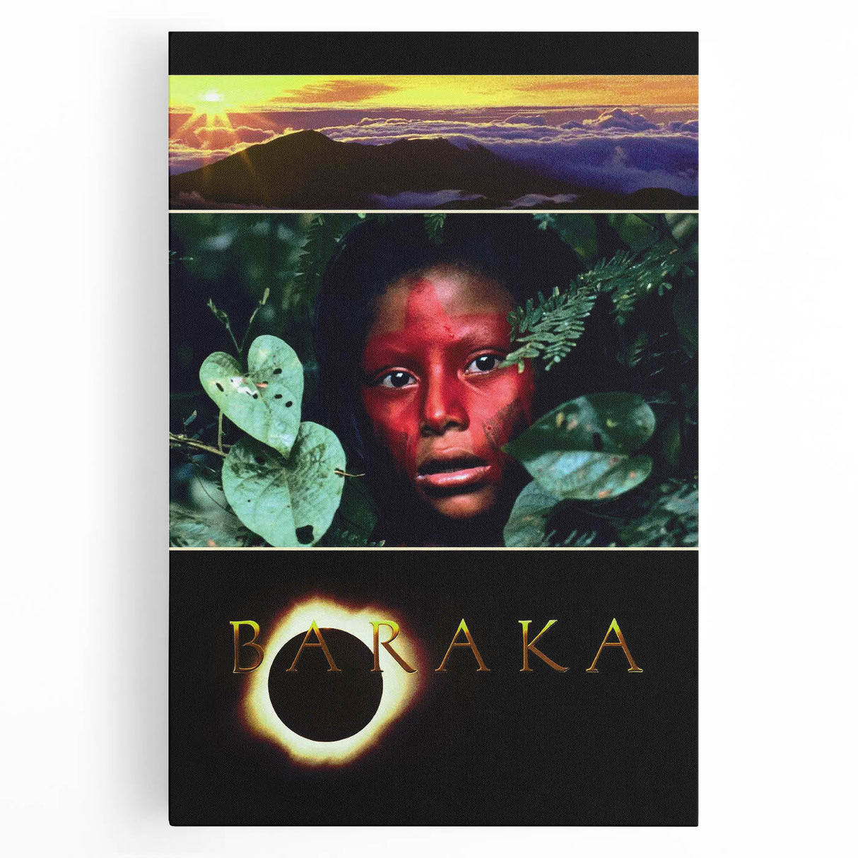 1990s Vintage Movie Poster – Baraka Classic 90s Documentary Film Art