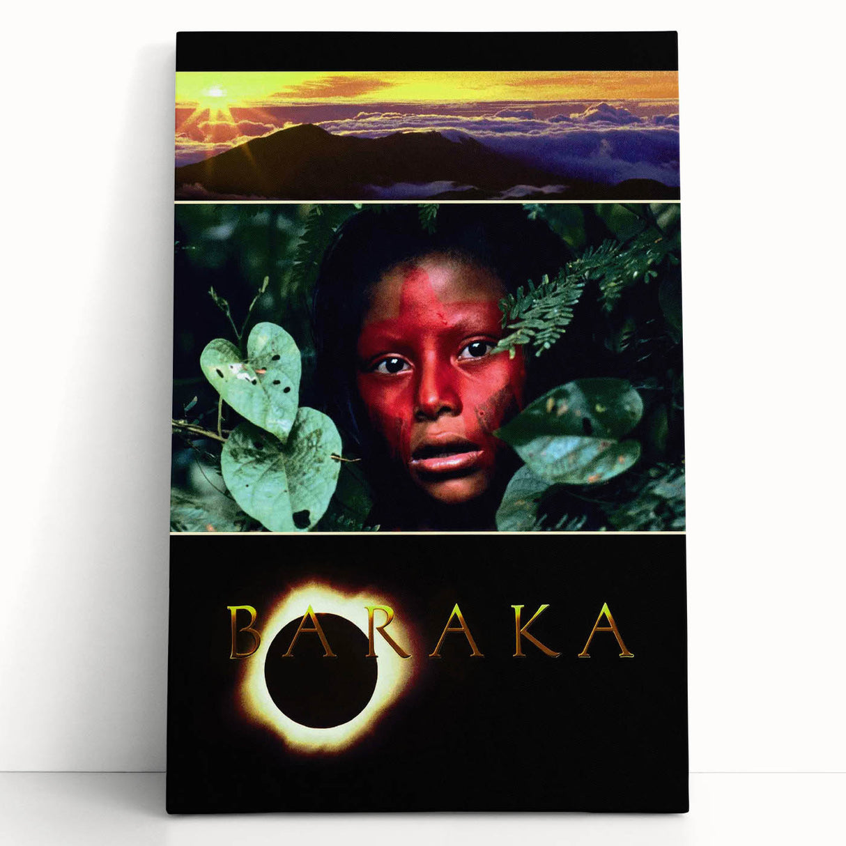 1990s Vintage Movie Poster – Baraka Classic 90s Documentary Film Art