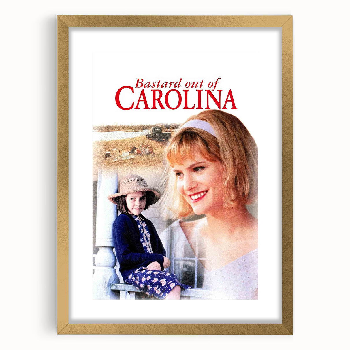 1990s Vintage Movie Poster – Bastard Out of Carolina Film Art