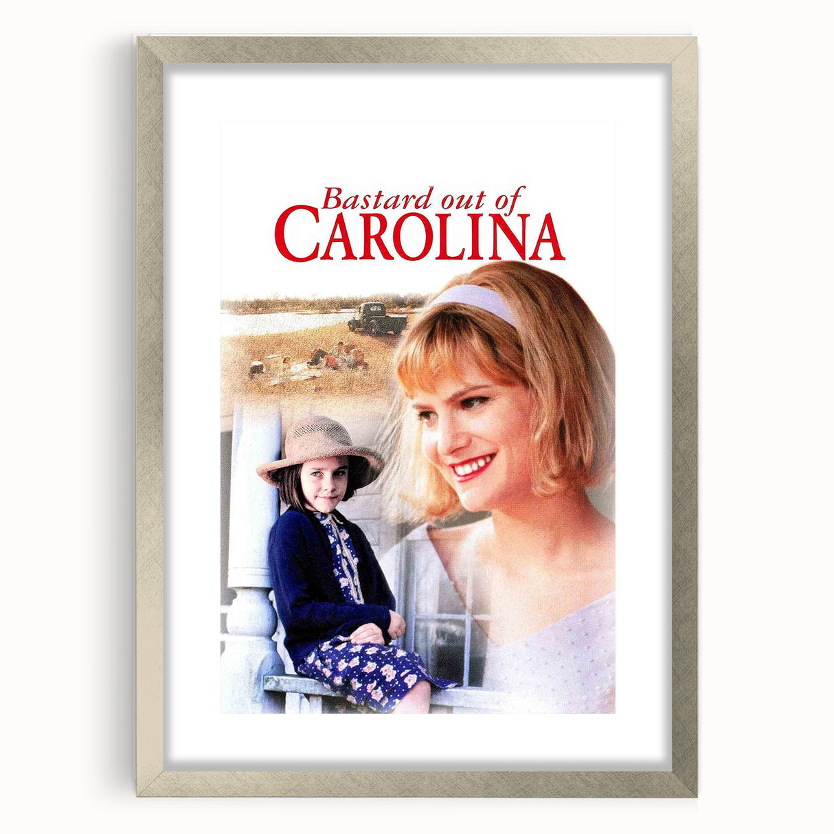 1990s Vintage Movie Poster – Bastard Out of Carolina Film Art