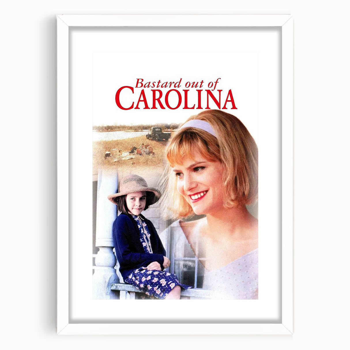 1990s Vintage Movie Poster – Bastard Out of Carolina Film Art