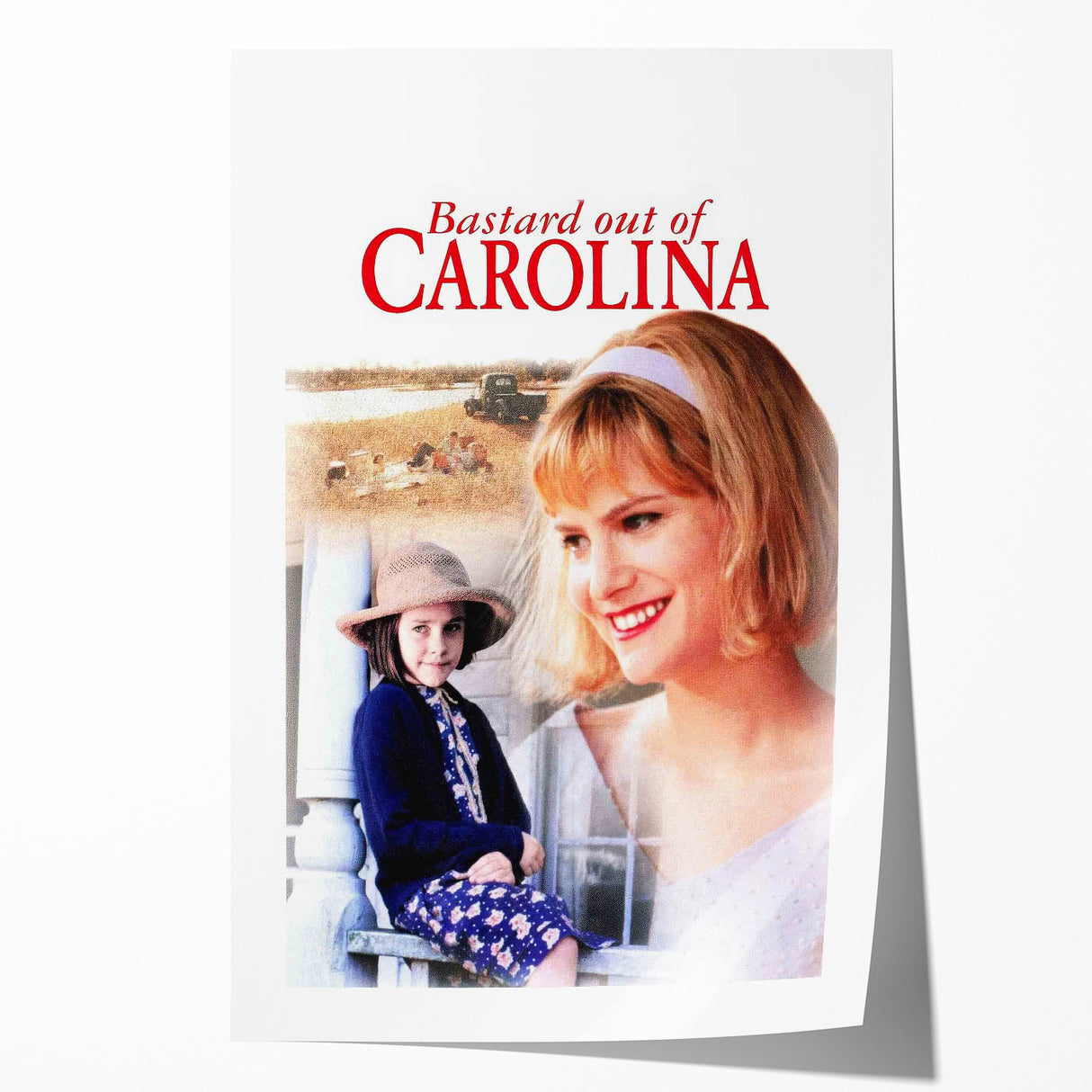 1990s Vintage Movie Poster – Bastard Out of Carolina Film Art