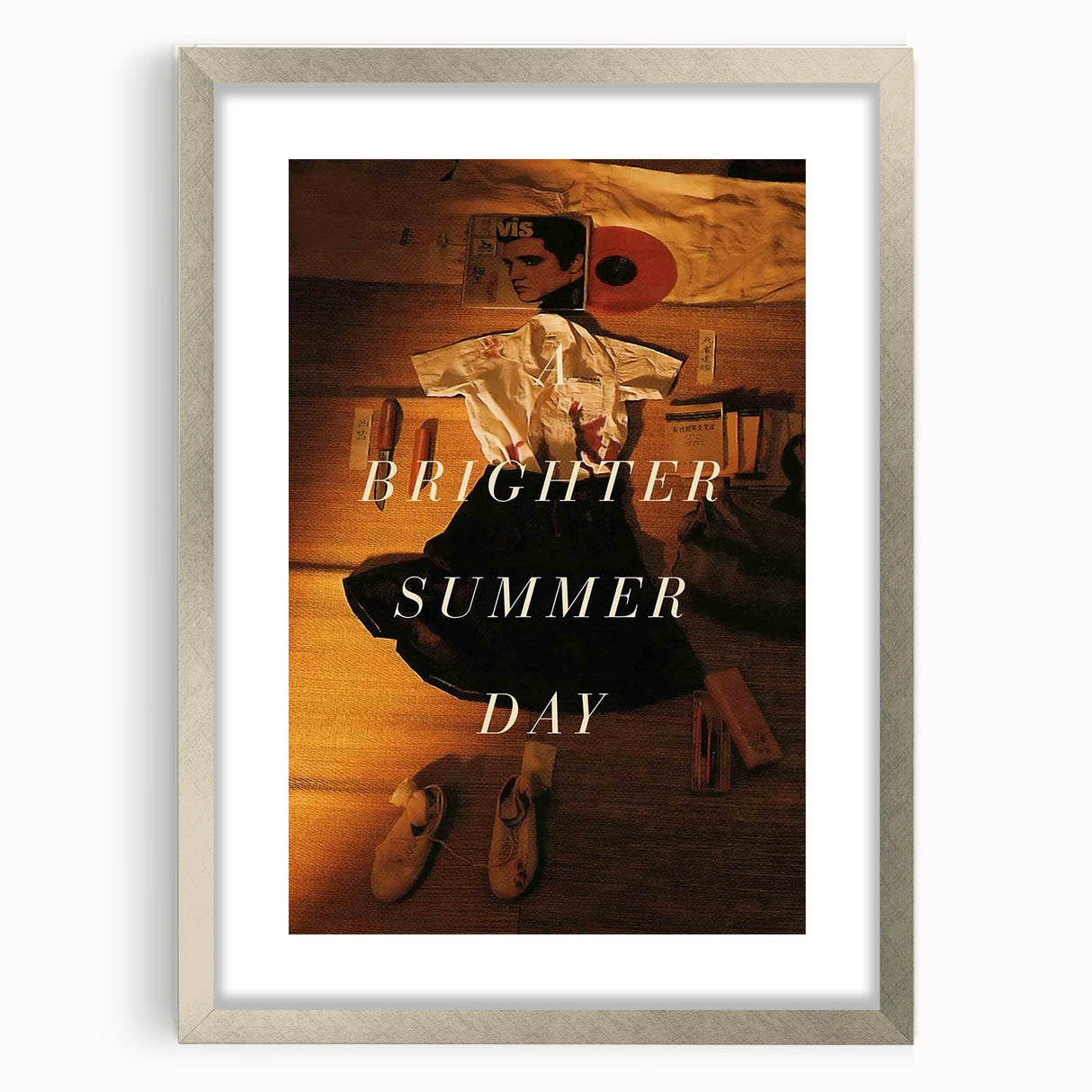 1990s Vintage Movie Poster - Classic 90s Film Art - A Brighter Summer