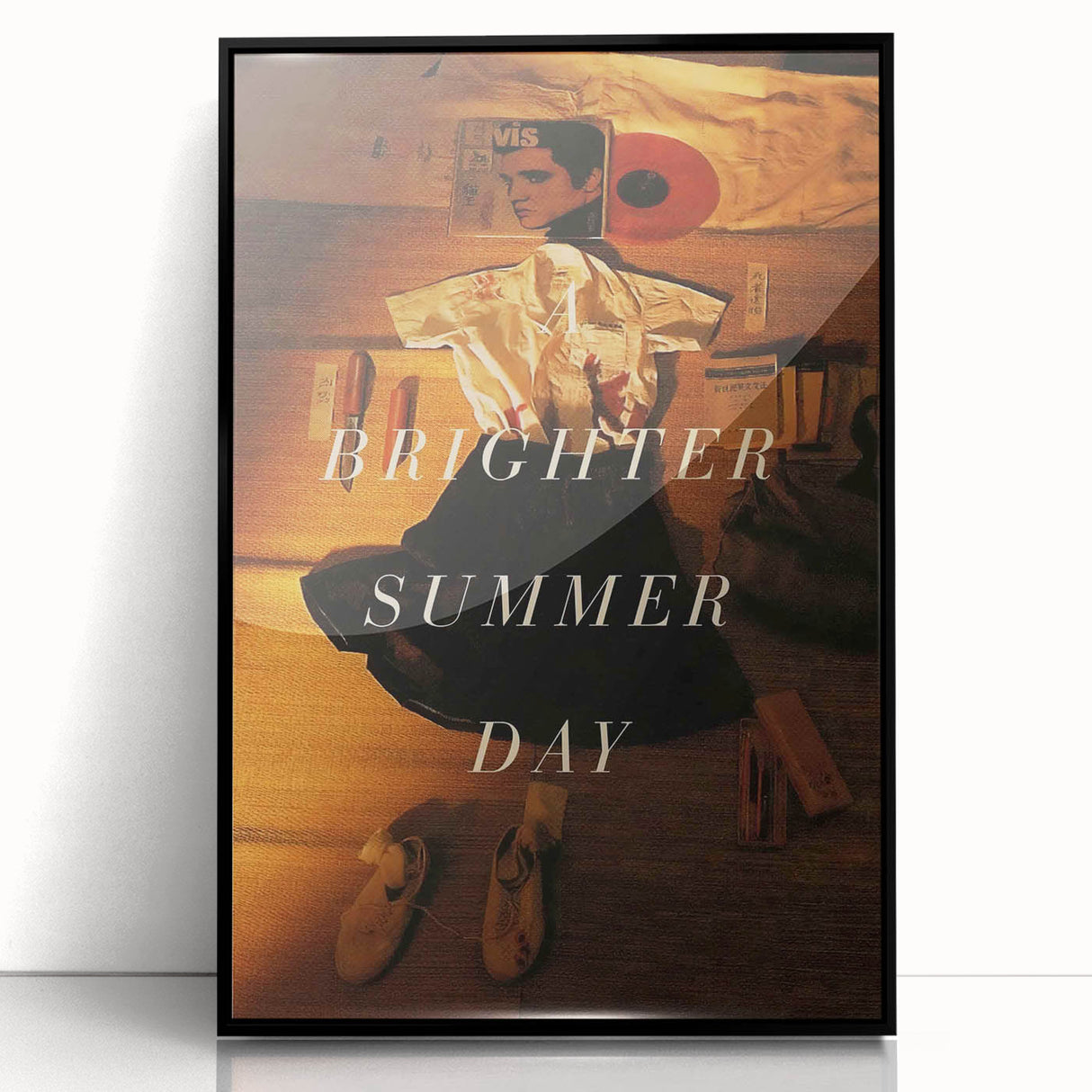 1990s Vintage Movie Poster - Classic 90s Film Art - A Brighter Summer