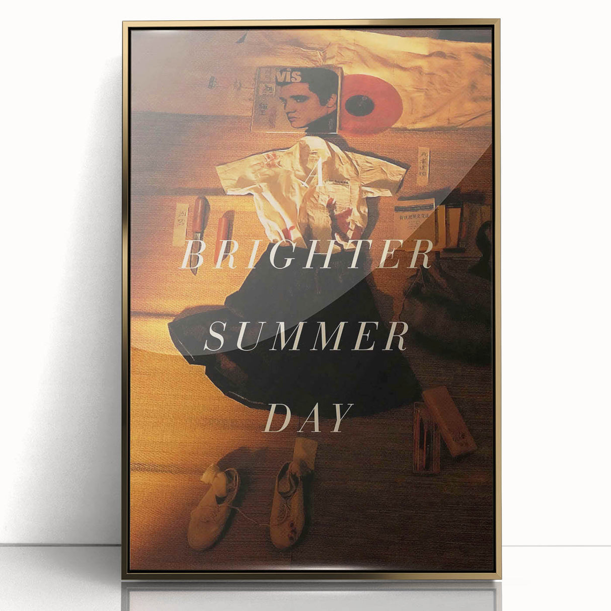 1990s Vintage Movie Poster - Classic 90s Film Art - A Brighter Summer