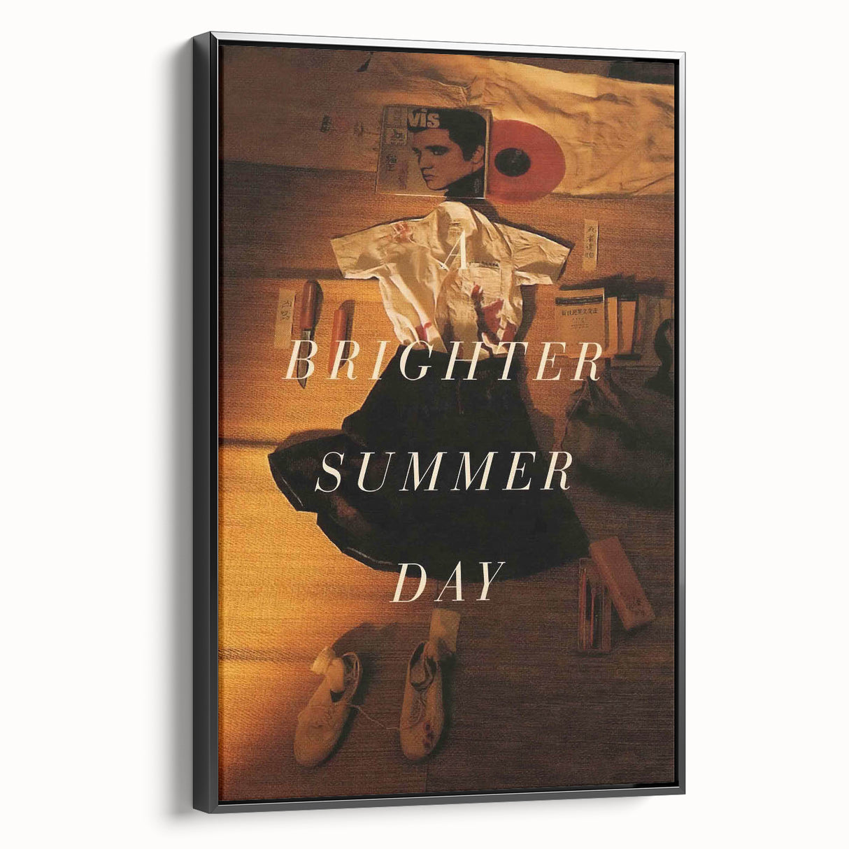 1990s Vintage Movie Poster - Classic 90s Film Art - A Brighter Summer