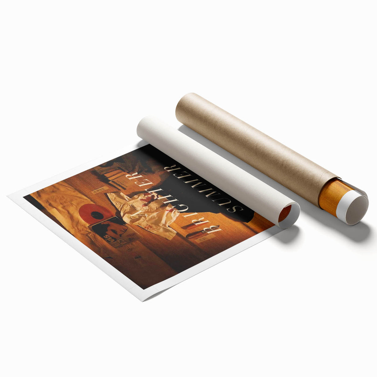 1990s Vintage Movie Poster - Classic 90s Film Art - A Brighter Summer