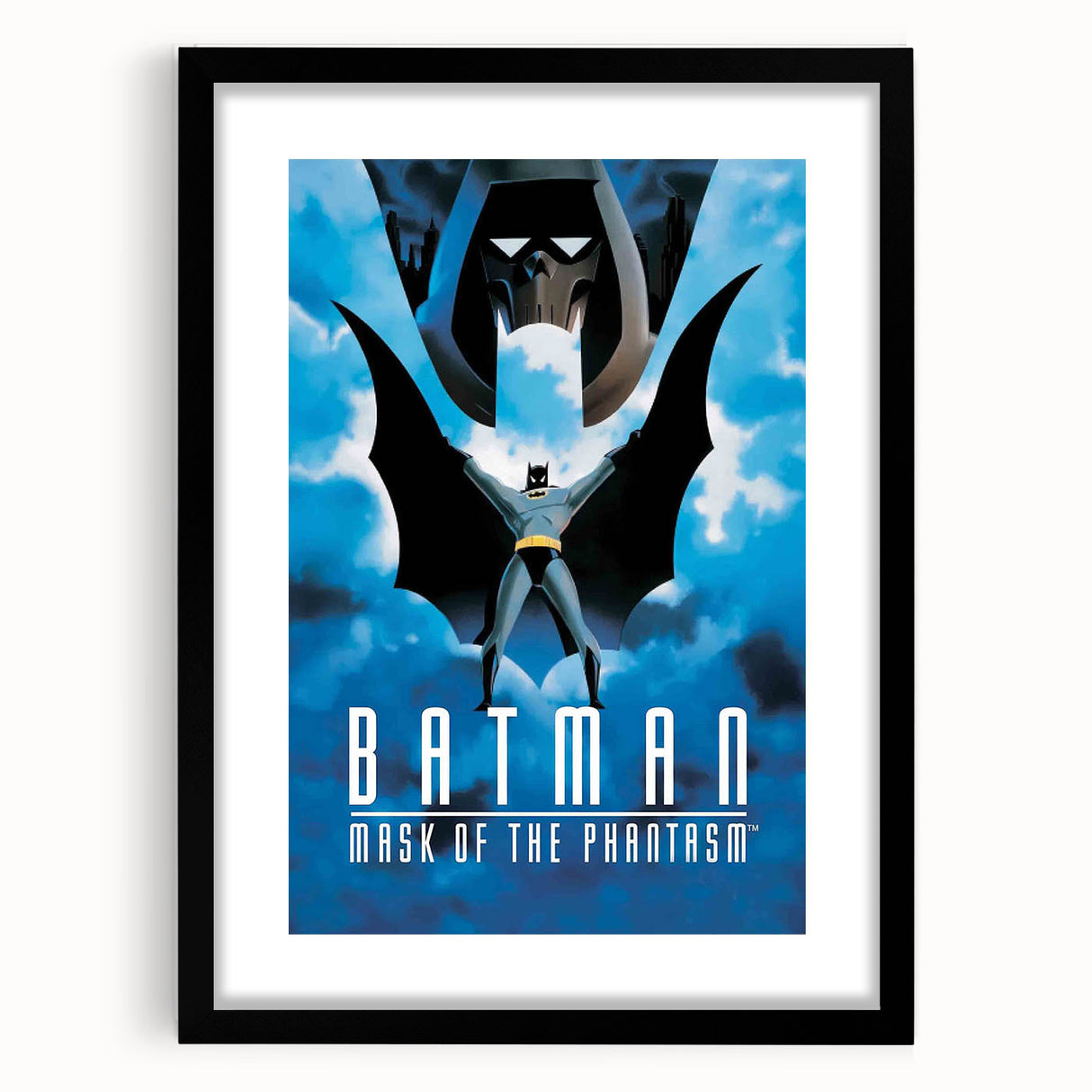 1990s Vintage Movie Poster – Batman: Mask of the Phantasm Retro Art