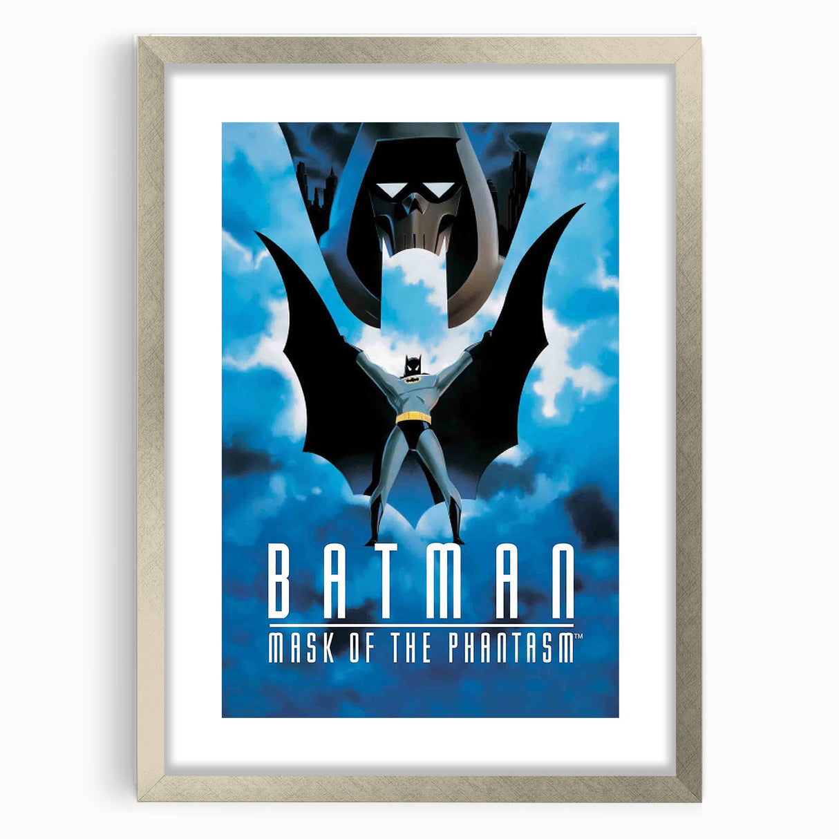 1990s Vintage Movie Poster – Batman: Mask of the Phantasm Retro Art