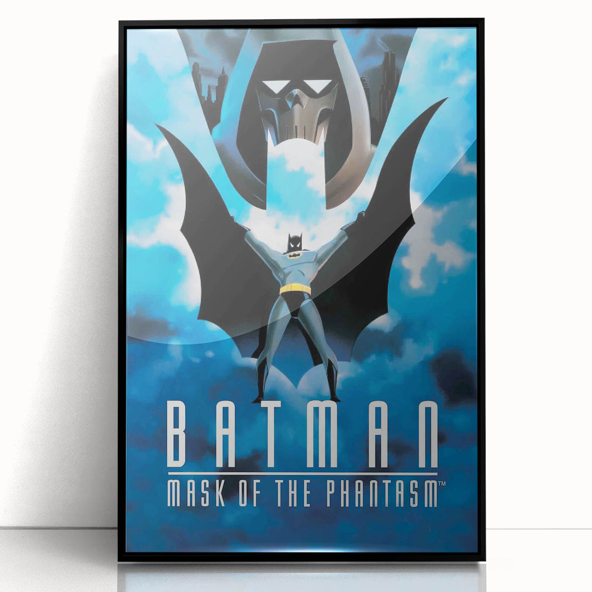 1990s Vintage Movie Poster – Batman: Mask of the Phantasm Retro Art