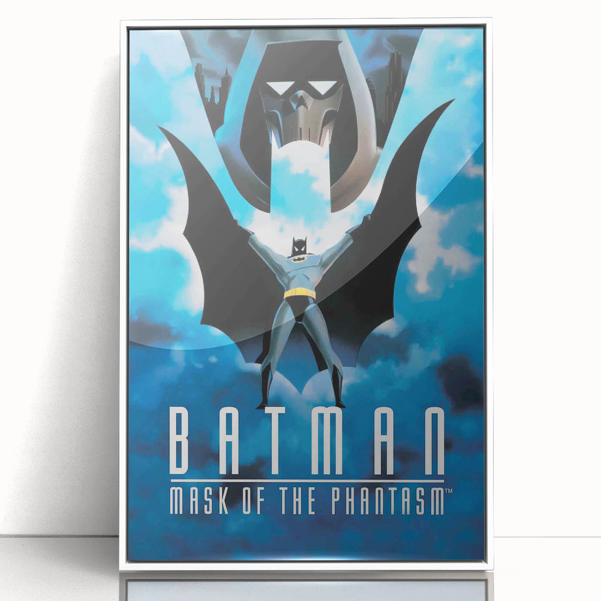 1990s Vintage Movie Poster – Batman: Mask of the Phantasm Retro Art
