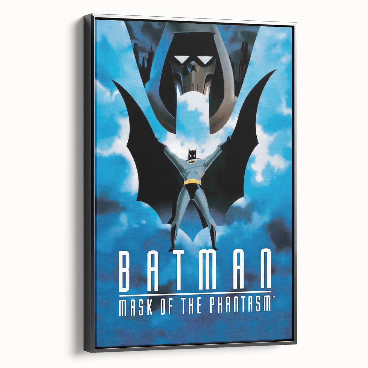 1990s Vintage Movie Poster – Batman: Mask of the Phantasm Retro Art