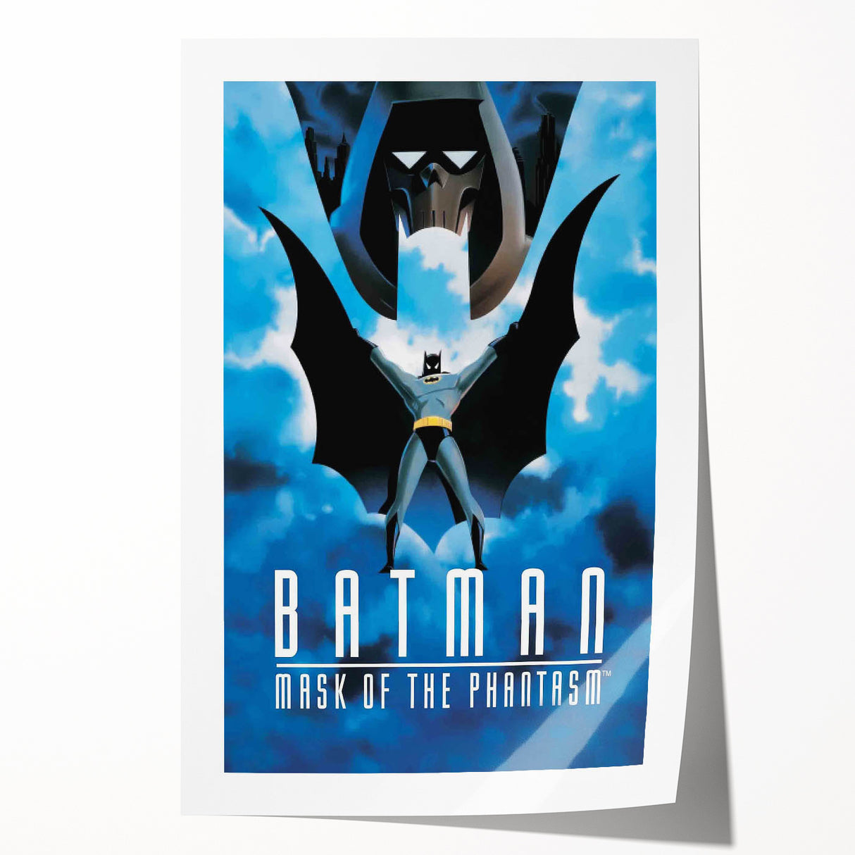 1990s Vintage Movie Poster – Batman: Mask of the Phantasm Retro Art