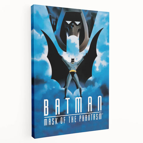 1990s Vintage Movie Poster – Batman: Mask of the Phantasm Retro Art