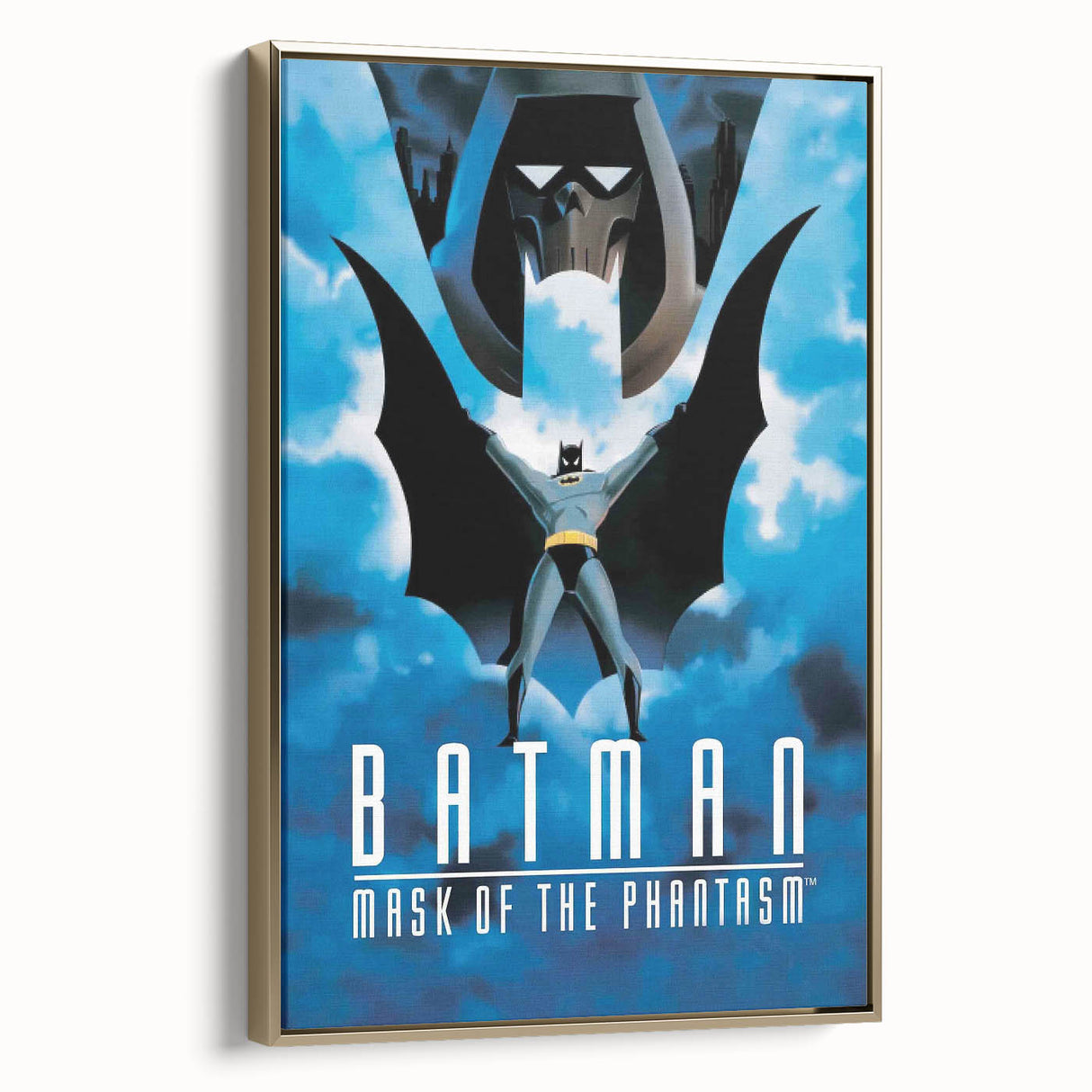1990s Vintage Movie Poster – Batman: Mask of the Phantasm Retro Art
