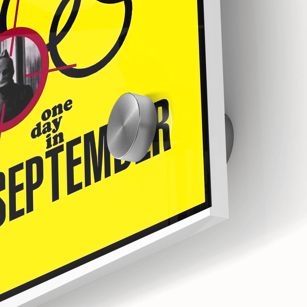 1990s Vintage Movie Poster – Classic 90s Film Art of One Day in September