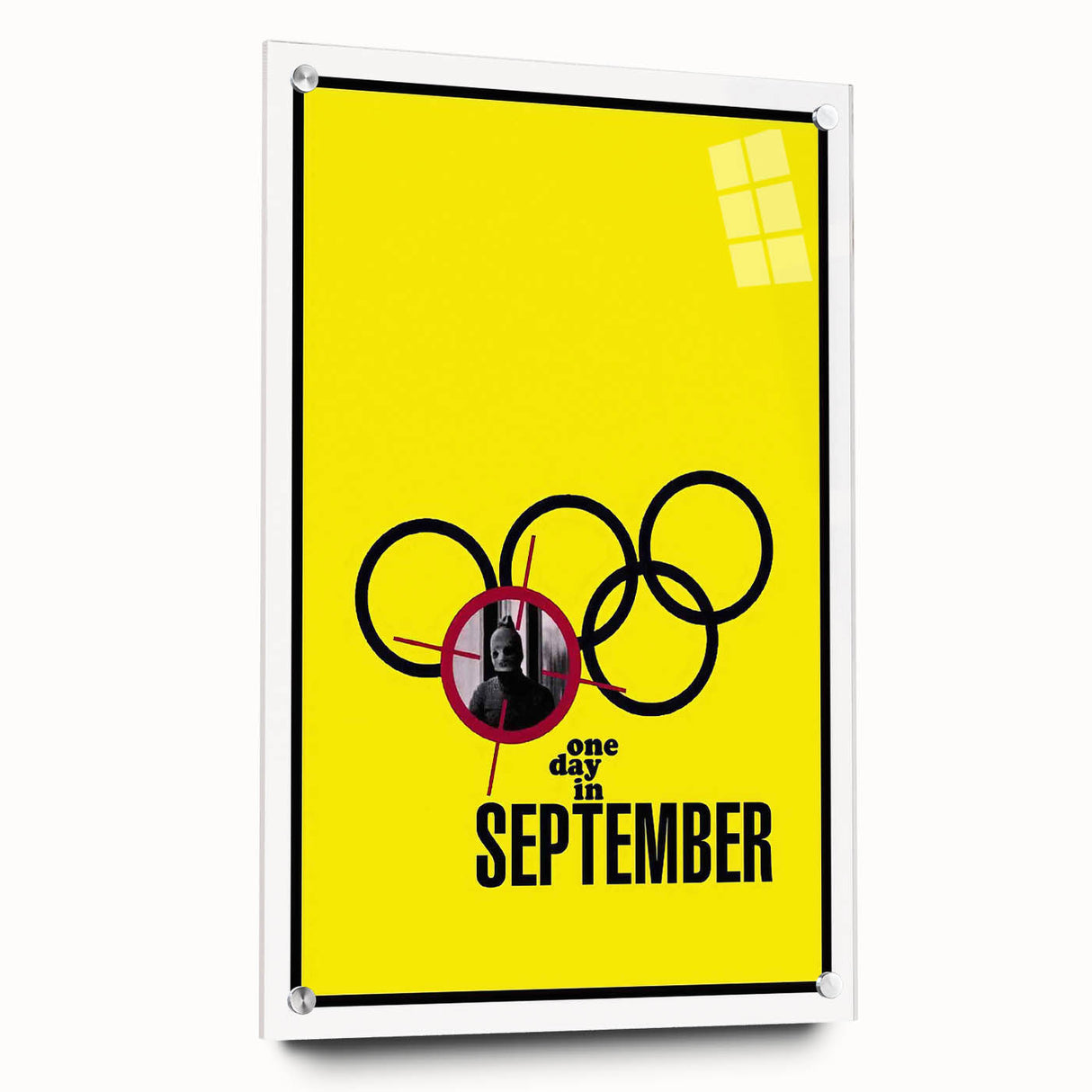 1990s Vintage Movie Poster – Classic 90s Film Art of One Day in September