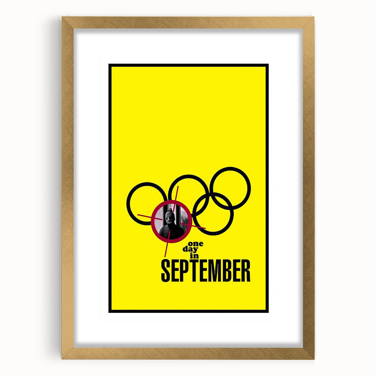 1990s Vintage Movie Poster – Classic 90s Film Art of One Day in September