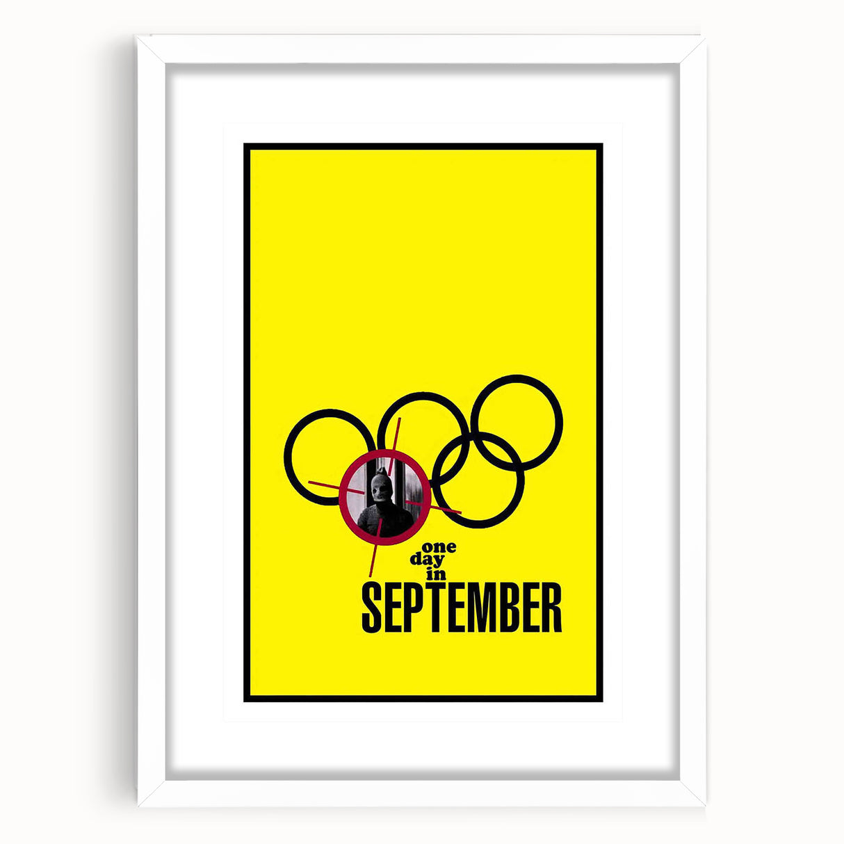 1990s Vintage Movie Poster – Classic 90s Film Art of One Day in September