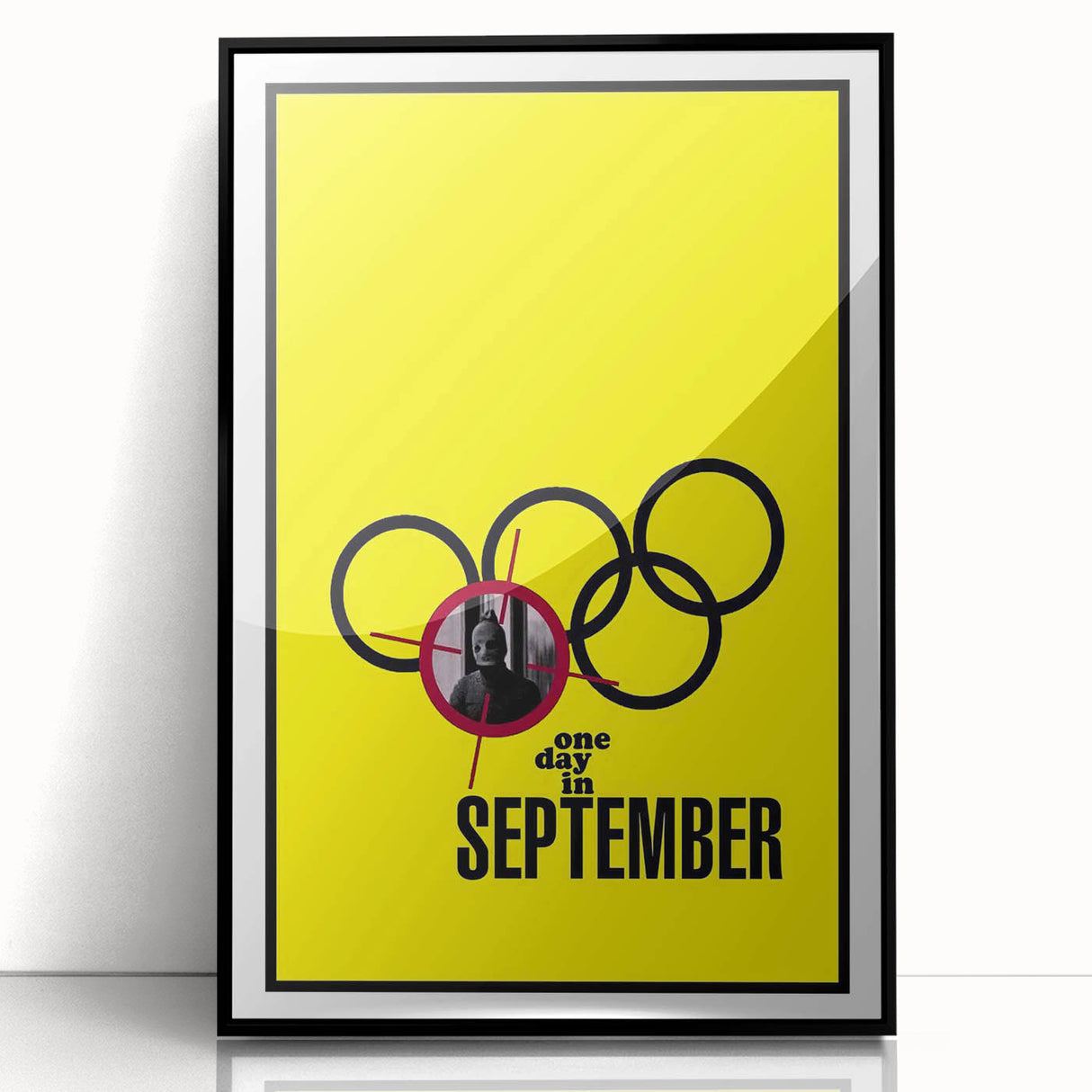 1990s Vintage Movie Poster – Classic 90s Film Art of One Day in September