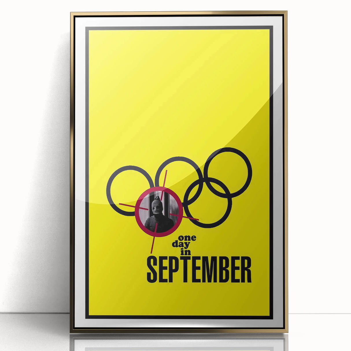 1990s Vintage Movie Poster – Classic 90s Film Art of One Day in September