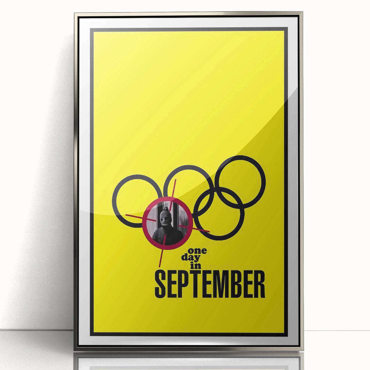 1990s Vintage Movie Poster – Classic 90s Film Art of One Day in September